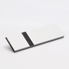 GRAVOPLY 1 HVIT-SORT 0,8 MM