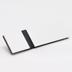 GRAVOGLAS 2 SURFACE HVIT MATT-SORT 1,6 MM