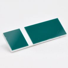 GRAVOGLAS 2 SURFACE MØRK GRØNN BLANK-HVIT 1,6 MM