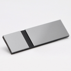 GRAVOGLAS 2 SURFACE SØLV BLANK-SORT 1,6 MM
