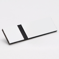GRAVOGLAS 2 SURFACE HVIT BLANK-SORT 3,2 MM