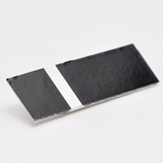 STICKALASE SORT-HVIT 0,09 MM