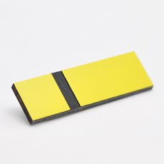 GRAVOPLY 2 GUL-SORT 1,5 MM