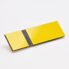 GRAVOSTRAT GUL-SORT-GUL 2,5 MM