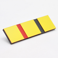 GRAVOPLY 3C GUL-RØD-SORT 1,6 MM