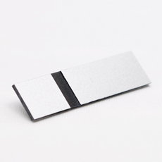 GRAVOLASE METALLICS SØLV BLANK-SORT 1,3 MM