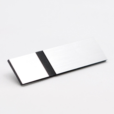 GRAVOLASE METALLICS ALUMINIUM BØRSTET-SORT 1,3 MM