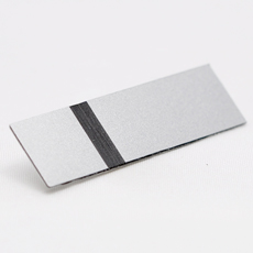 FLEXILASE SØLV BLANK-SORT 0,25 MM